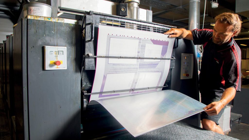 Design planning and print preparation workspace